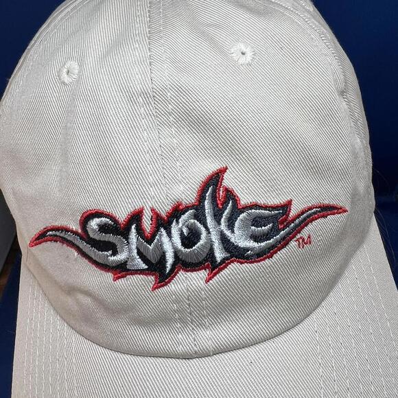 Smoke Embroidered Baseball Cap - Stylish Casual Headwear y2k - Picture 3 of 7